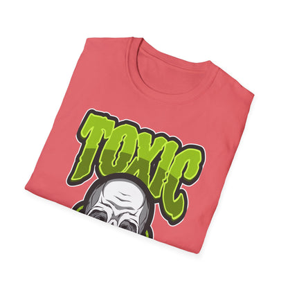Toxic Skull Graphic Tee - Unisex Softstyle T-Shirt
