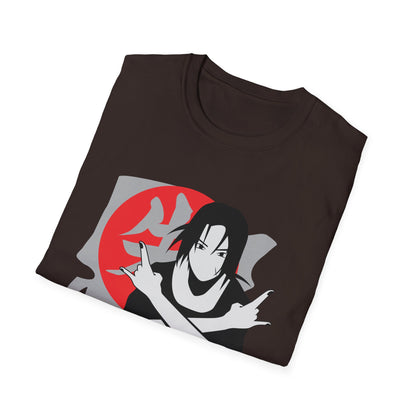 Unisex Softstyle Anime T-Shirt - Iconic Itachi Design