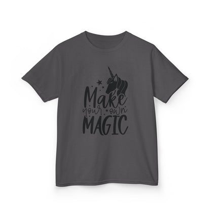 Kids Unicorn Magic Tee - 'Make Your Own Magic' Cotton Shirt