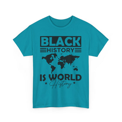 Black History Awareness Tee, Unisex Cotton T-Shirt, Black History Month Shirt, Cultural Pride Apparel, Educational Gift