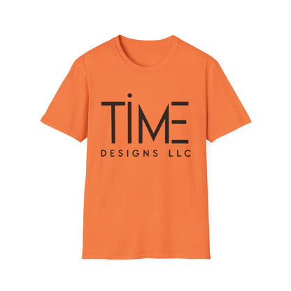 Minimalist Time Design Unisex T-Shirt, Casual Wear, Gift for Him/Her, Everyday Style, Graphic Tee, Modern Apparel