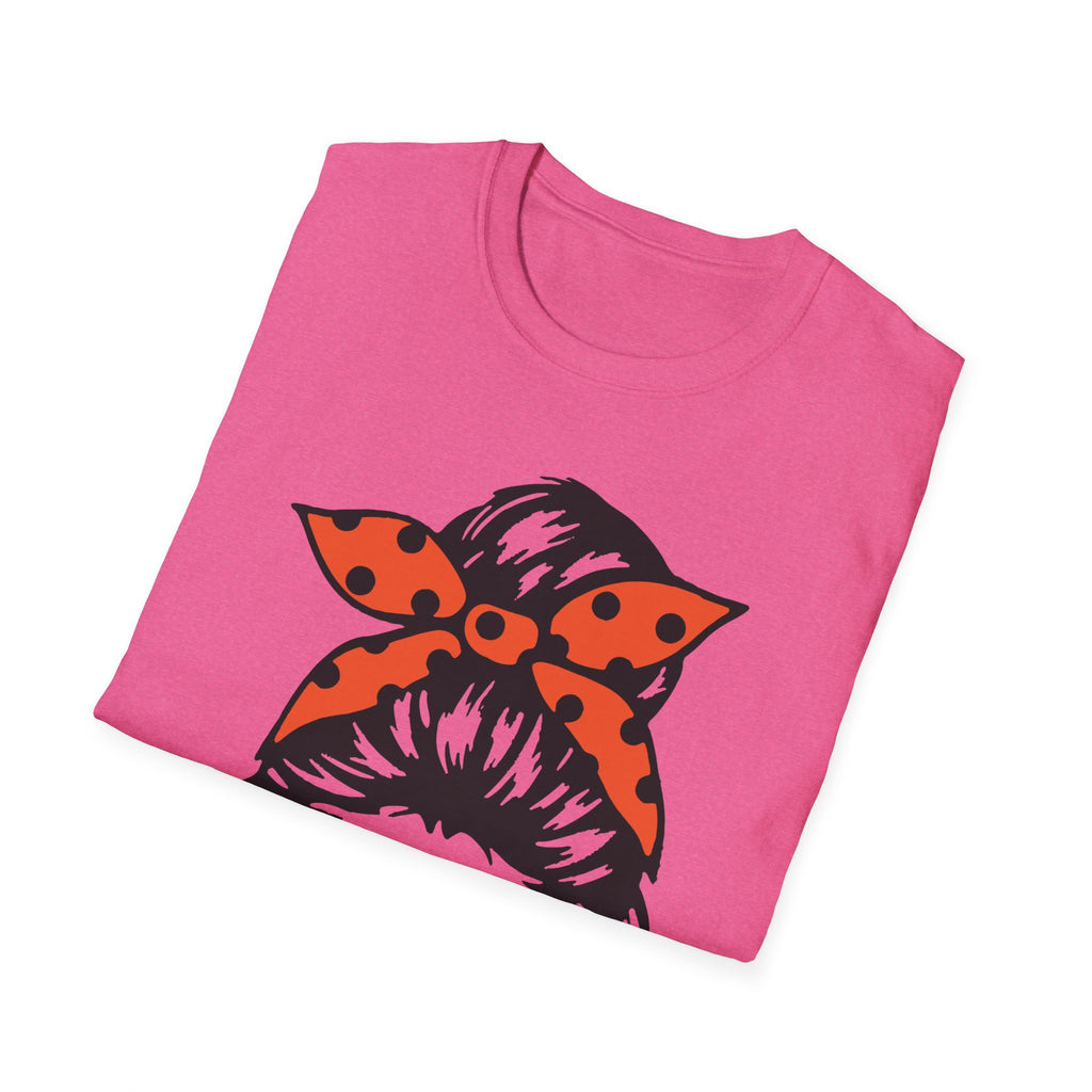 #BasketballMom Unisex Softstyle T-Shirt - Fun and Stylish Tee for Basketball Moms