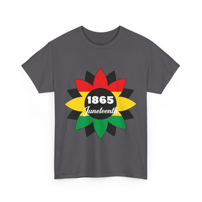 Juneteenth Celebration Tee - Unisex Heavy Cotton Shirt, African Heritage Apparel, Black History Month, 1865 Roots, Proud Culture Wear