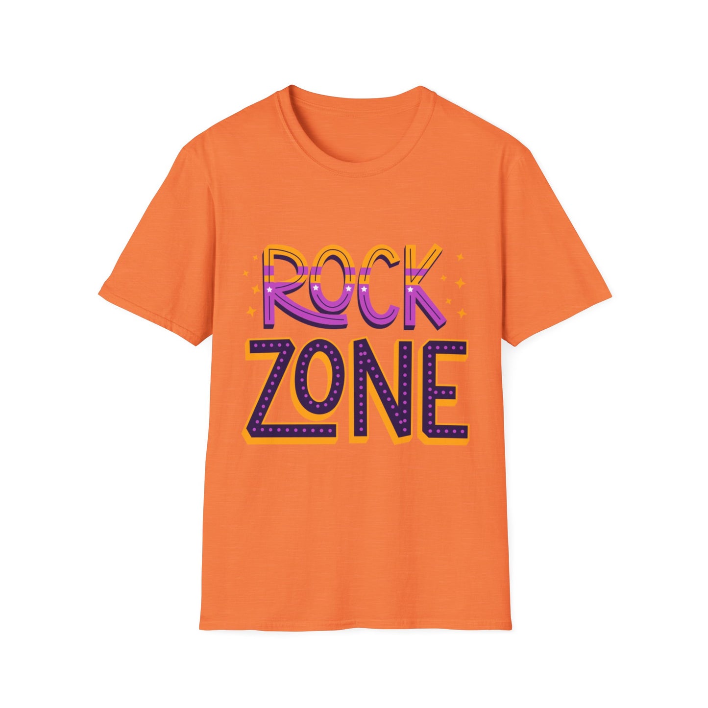 Rock Zone Unisex Softstyle T-Shirt, Music Lover Tee, Concert Outfit, Festival Wear, Birthday Gift, Casual Style