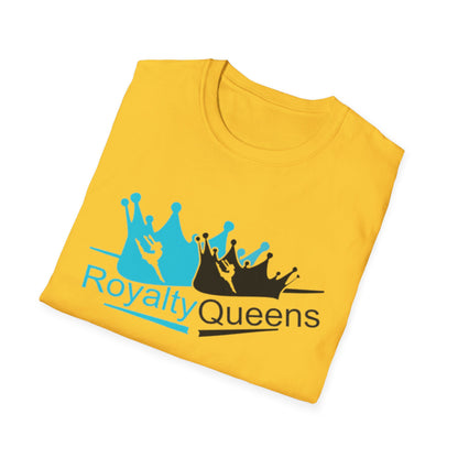 Royalty Queens Unisex Softstyle T-Shirt, Fun Tee for Queens, Birthday Gift, Self-Love Apparel, Everyday Fashion, Casual Wear