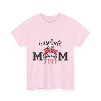 Baseball Mom Unisex Heavy Cotton Tee - Perfect for Game Day
