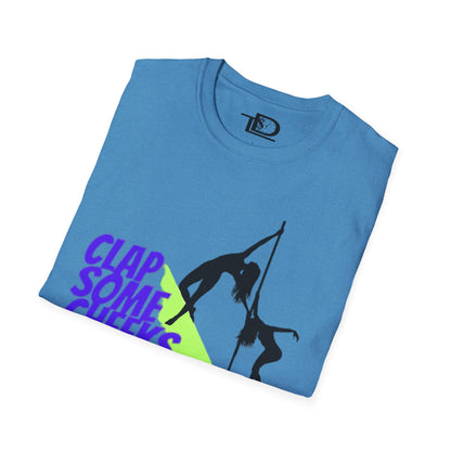 Clap Some Cheeks Save a Freak T-Shirt, Fun Graphic Tee for Parties, Gift for Dancers, Unique Statement Shirt, Cool Casual Wear