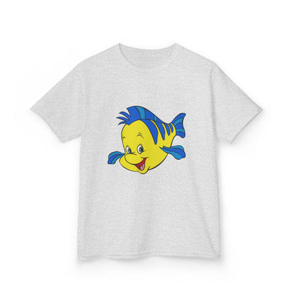 Kids Cartoon Fish Tee - Fun Summer T-Shirt, Gift for Birthday, Beach Day, Family Outings, Vacation Wear