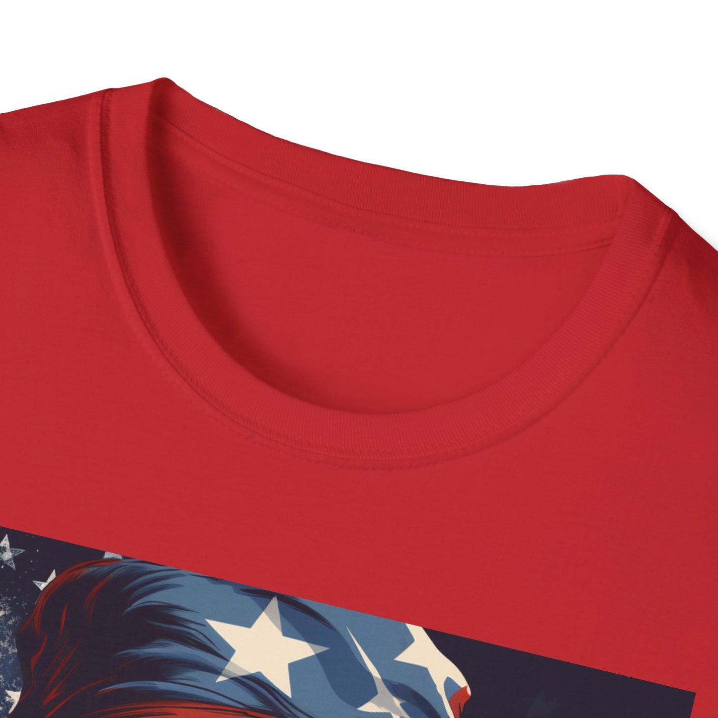 Patriotic Monkey Graphic T-Shirt, Fourth of July Tee, Summer Clothing, Unisex Casual Wear, Fun Gift for Animal Lovers, USA Pride Shirt