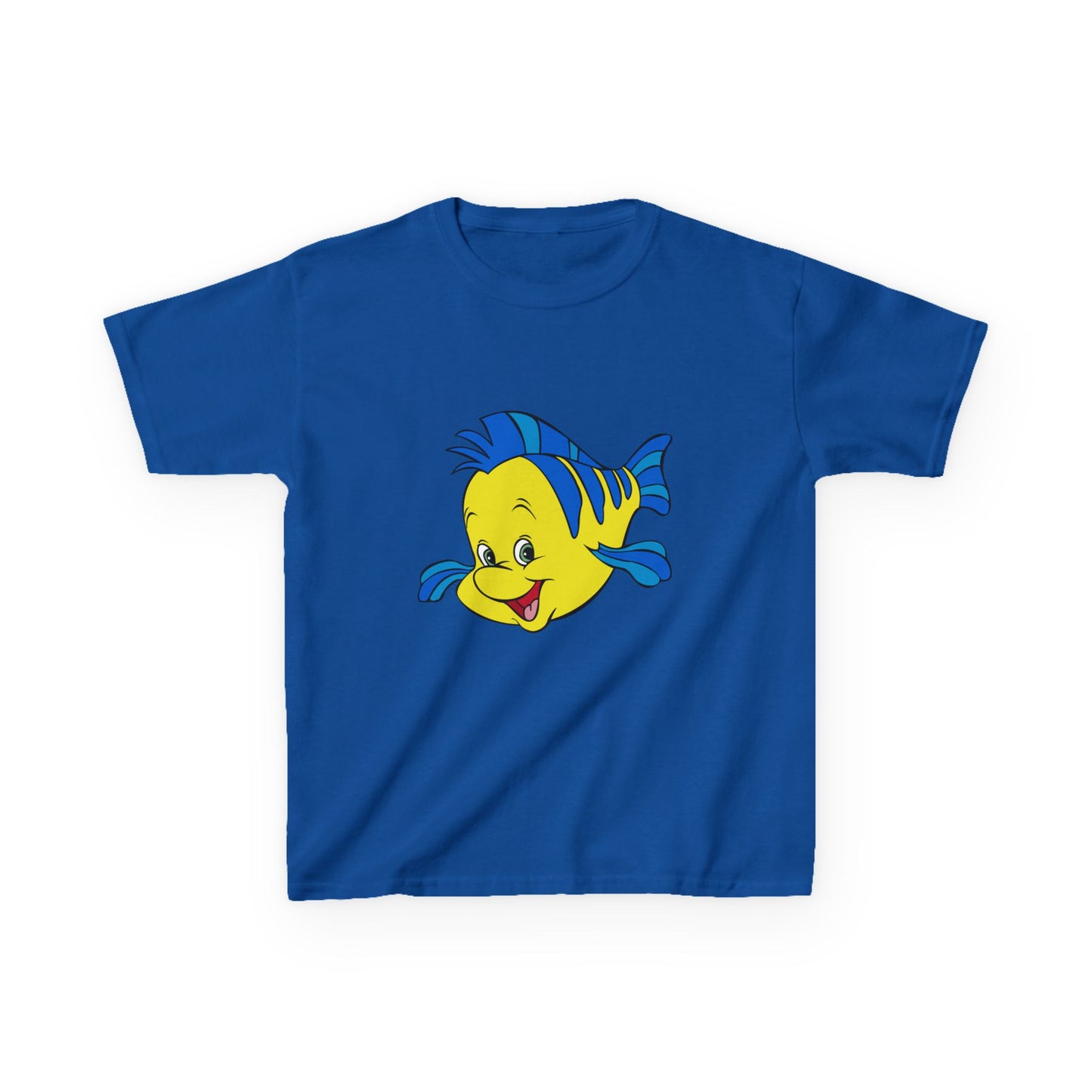 Kids Cartoon Fish Tee - Fun Summer T-Shirt, Gift for Birthday, Beach Day, Family Outings, Vacation Wear