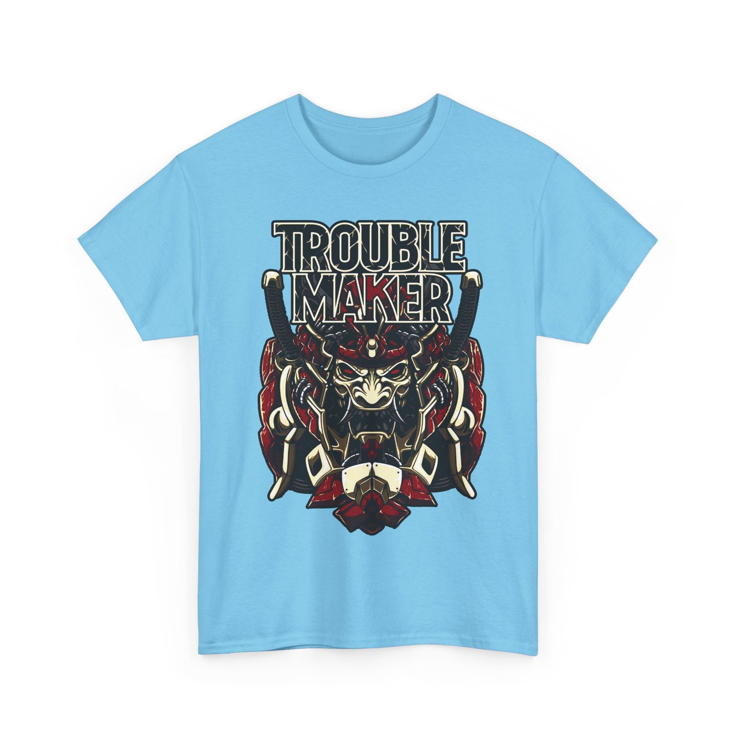 Trouble Maker Graphic Tee - Unisex Heavy Cotton Shirt for Rebels and Mischiefs