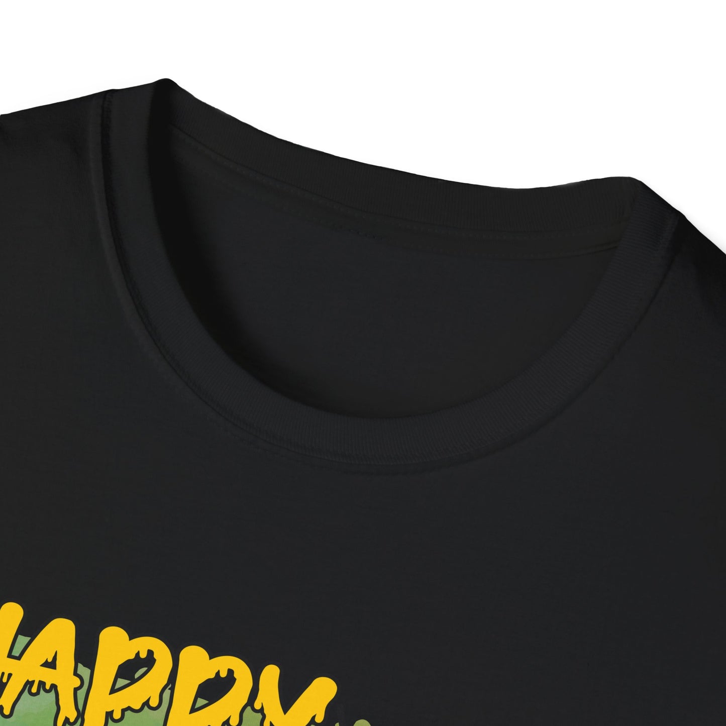 Happy Halloween Unisex Softstyle T-Shirt, Spooky Shirt, Halloween Tee, Fall Fashion, Trick or Treat Apparel
