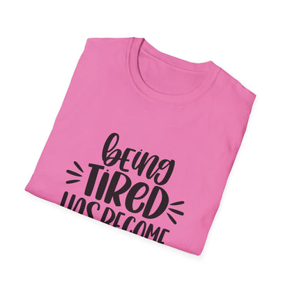 Funny Tired Personality T-Shirt for Comfort Lovers