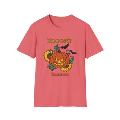 Spooky Season Unisex T-Shirt, Halloween Shirt, Pumpkin Tee, Fall Clothing, Festive Apparel