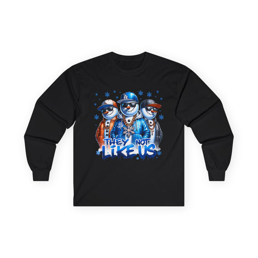 Street Vibe Long Sleeve Tee - "They Not Like Us"