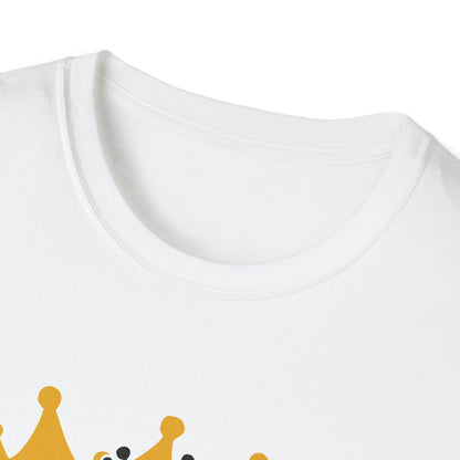 Royalty Queens T-Shirt, Unisex Softstyle Tee, Perfect for Gifts, Birthday Celebrations, Casual Wear, Empowerment Fashion, Unique Style
