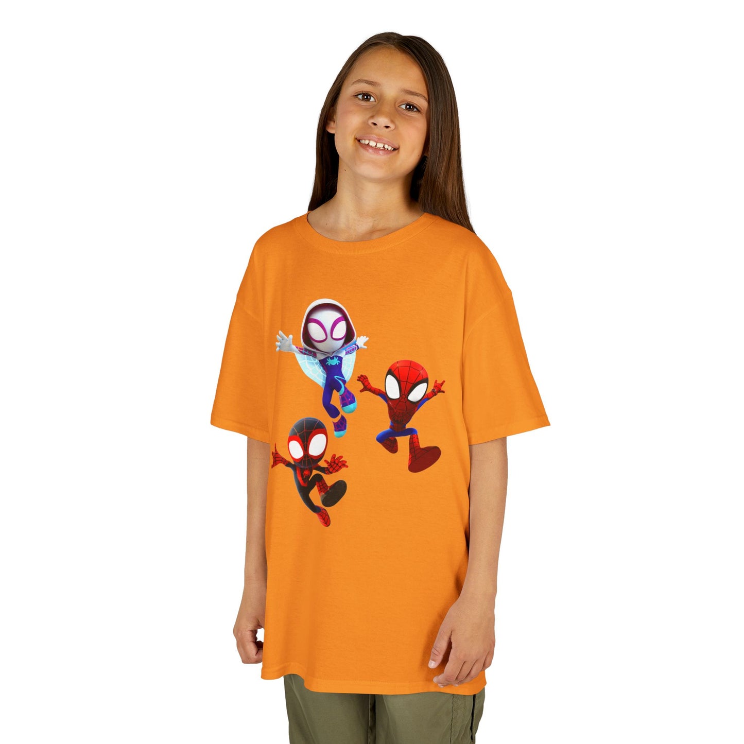 Kids Spider-Man Adventure Tee - Fun and Cozy Cotton T-Shirt for Young Superhero Fans