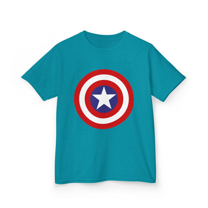 Kids Superhero Cotton Tee, Youth T-shirt, Party Outfit, Birthday Gift, Marvel Inspired, Playful Wear