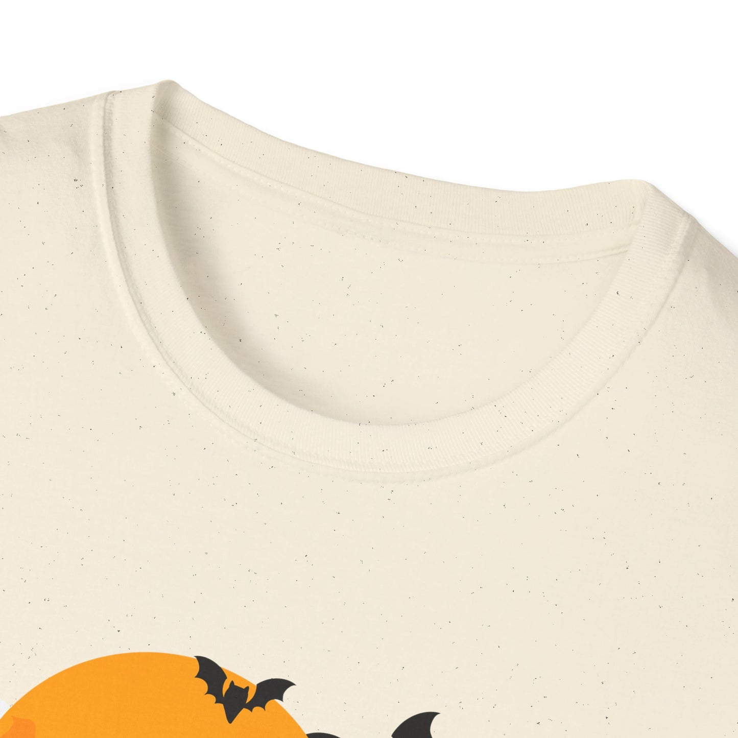 Spooky Halloween T-Shirt, Unisex Softstyle Tee, Pumpkin and Haunted House Design, Fun Fall Shirt, Perfect for Halloween Parties, Trick [...]