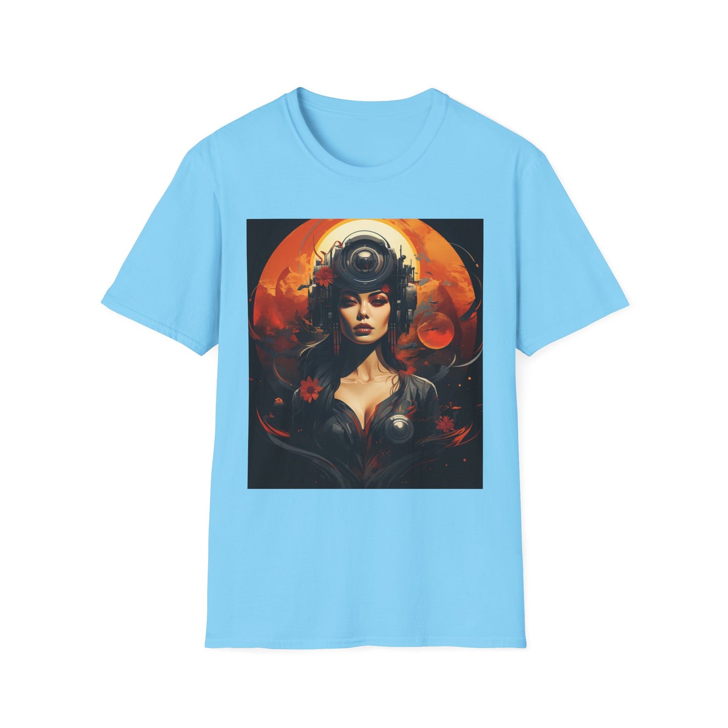 Mystical Goddess Graphic Unisex Softstyle T-Shirt