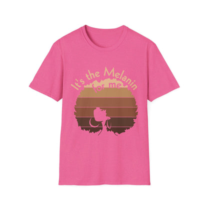 Melanin Vibes Unisex T-Shirt - Celebrate Culture, Perfect for Everyday Wear, Gifts for Her, Birthday, Black History Month, Casual Style