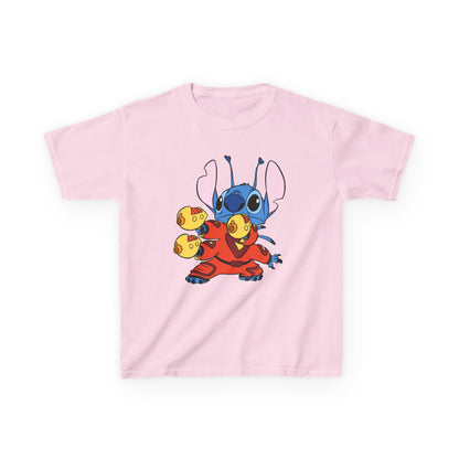 Colorful Kids Tee with Fun Cartoon Design