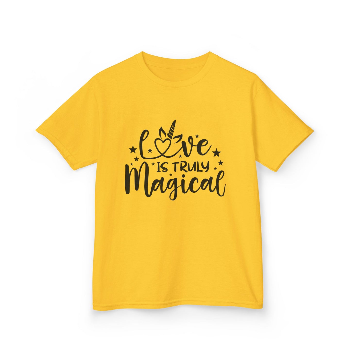 Kids Magical Love Tee - Cute & Comfy Heavy Cotton T-Shirt for Children