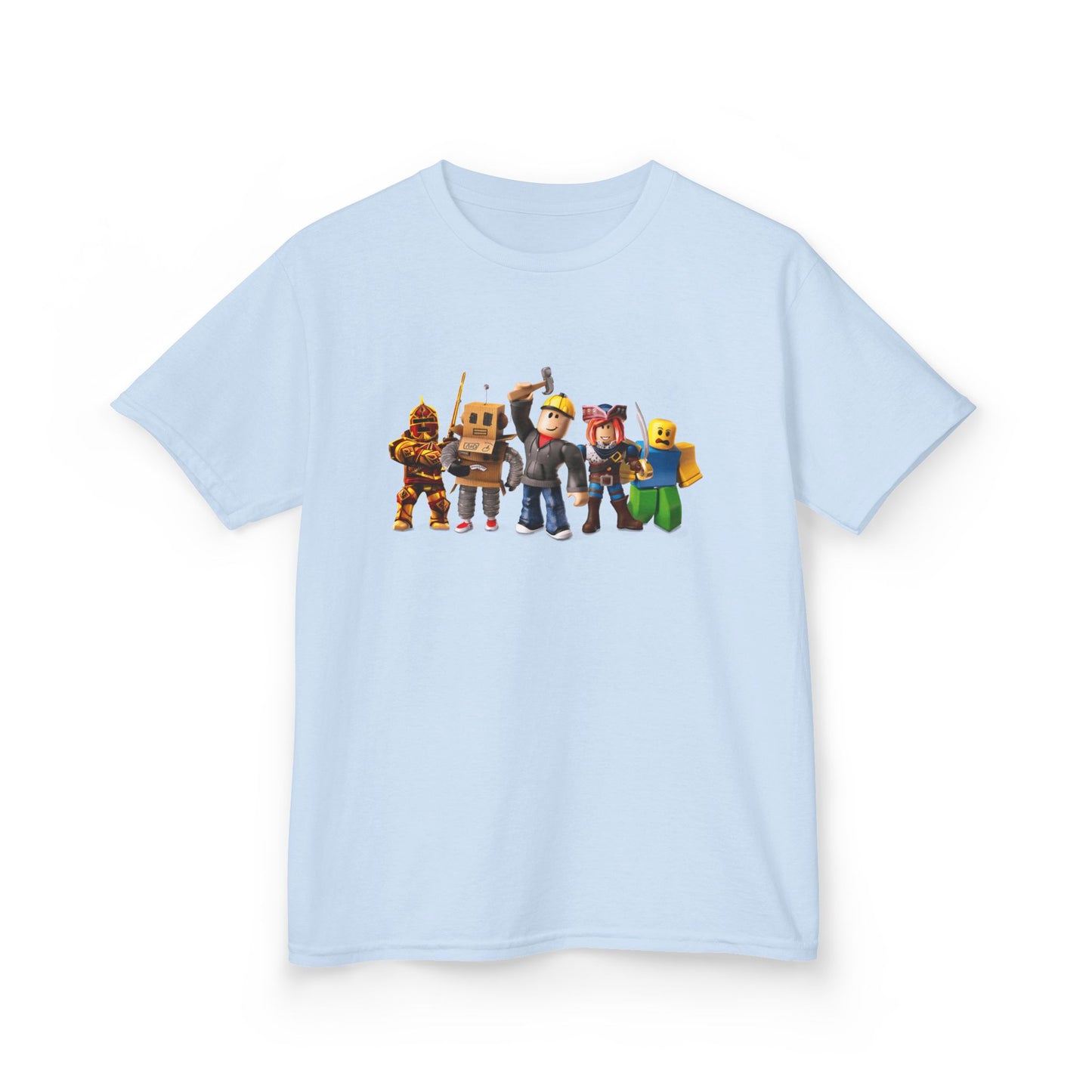 Minecraft Characters Kids Tee, Gamer T-Shirt, Fun Casual Wear, Birthday Gift, Children's Apparel
