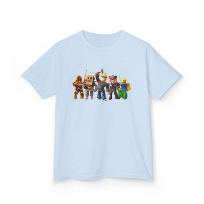 Minecraft Characters Kids Tee, Gamer T-Shirt, Fun Casual Wear, Birthday Gift, Children's Apparel