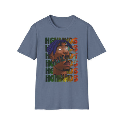High minds Unisex Softstyle T-Shirt - Unique Artistic Design