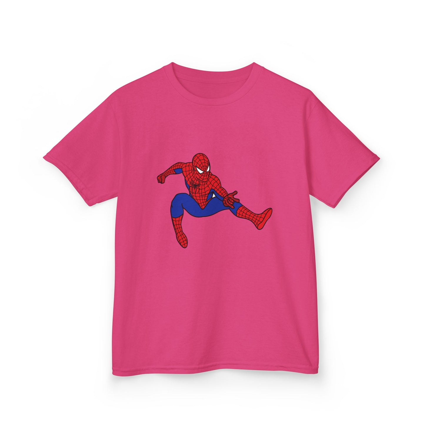 Kids Spiderman Tee, Fun Kids T-Shirt, Superhero Cotton Shirt, Birthday Gift, Kids Party Wear