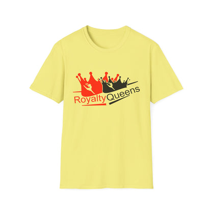 Royalty Queens Unisex Softstyle T-Shirt | Gifts for Her, Birthday Celebration, Empowerment Apparel, Bold Fashion, Casual Wear