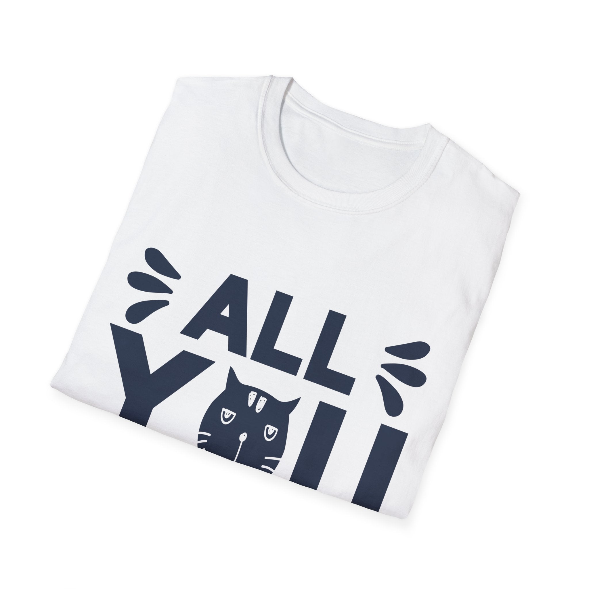 All You Need Is Cat Unisex Softstyle T-Shirt | Cute Cat Lover Tee, Gift for Pet Owners, Funny Cat T-Shirt, Cat-Themed Apparel, Birthday Gift