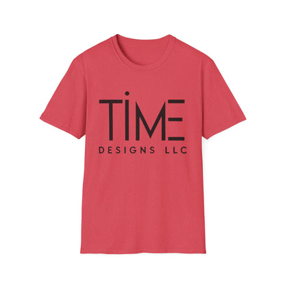 Minimalist Time Design Unisex T-Shirt, Casual Wear, Gift for Him/Her, Everyday Style, Graphic Tee, Modern Apparel