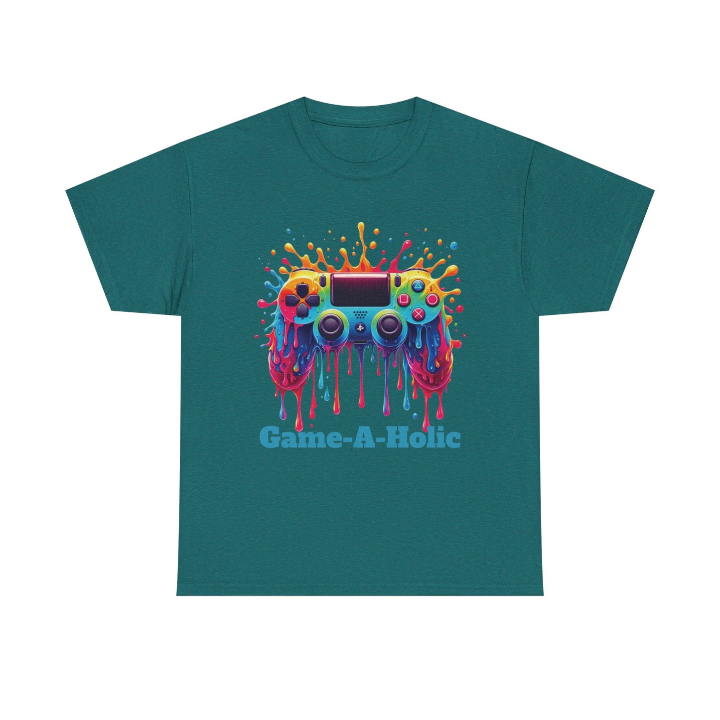 Game-A-Holic Unisex Heavy Cotton Tee - Perfect Gift for Gamers