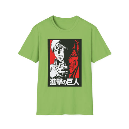 Anime-Inspired Unisex T-Shirt - Attack on Titan Graphic Tee, Casual Wear, Gift for Fans, Streetwear, Birthday Gift