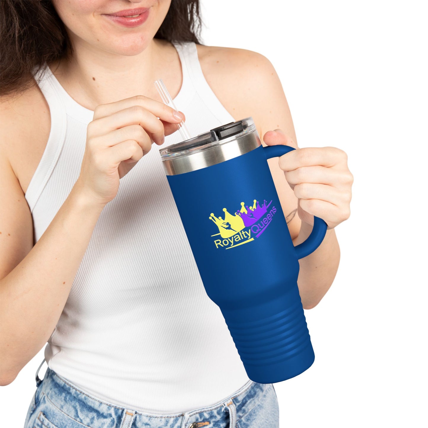 Queen-Themed Insulated Travel Mug, 40oz | Perfect for Women on the Go, Gifts for Mother's Day, Birthday, and Travel