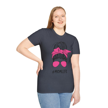 #MomLife Unisex Softstyle T-Shirt - Perfect Gift for Moms