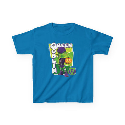 Kids Green Goblin Tee - Fun Halloween T-Shirt for Kids