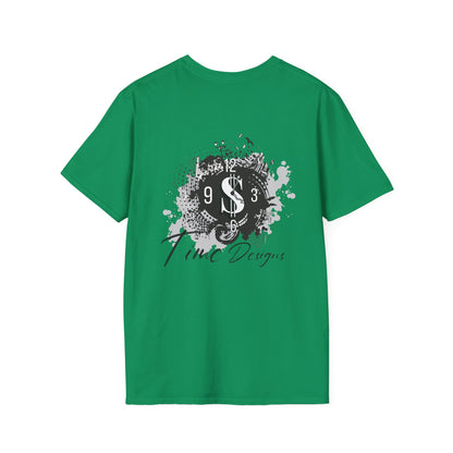 Inspirational Unisex Softstyle T-Shirt - "Time is Money" Statement Tee for Financial Motivators