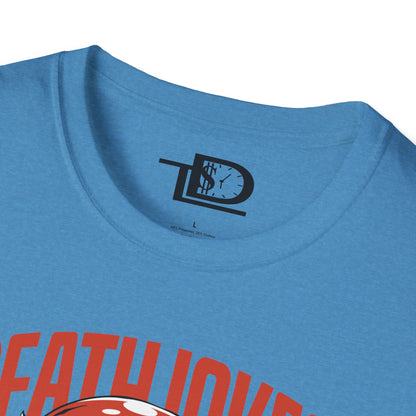 Funny Graphic Tee, Unisex Humor Shirt, Gift for Jokesters, Death Jokes Design, Comfortable Casual Wear