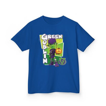 Kids Green Goblin Tee - Fun Halloween T-Shirt for Kids