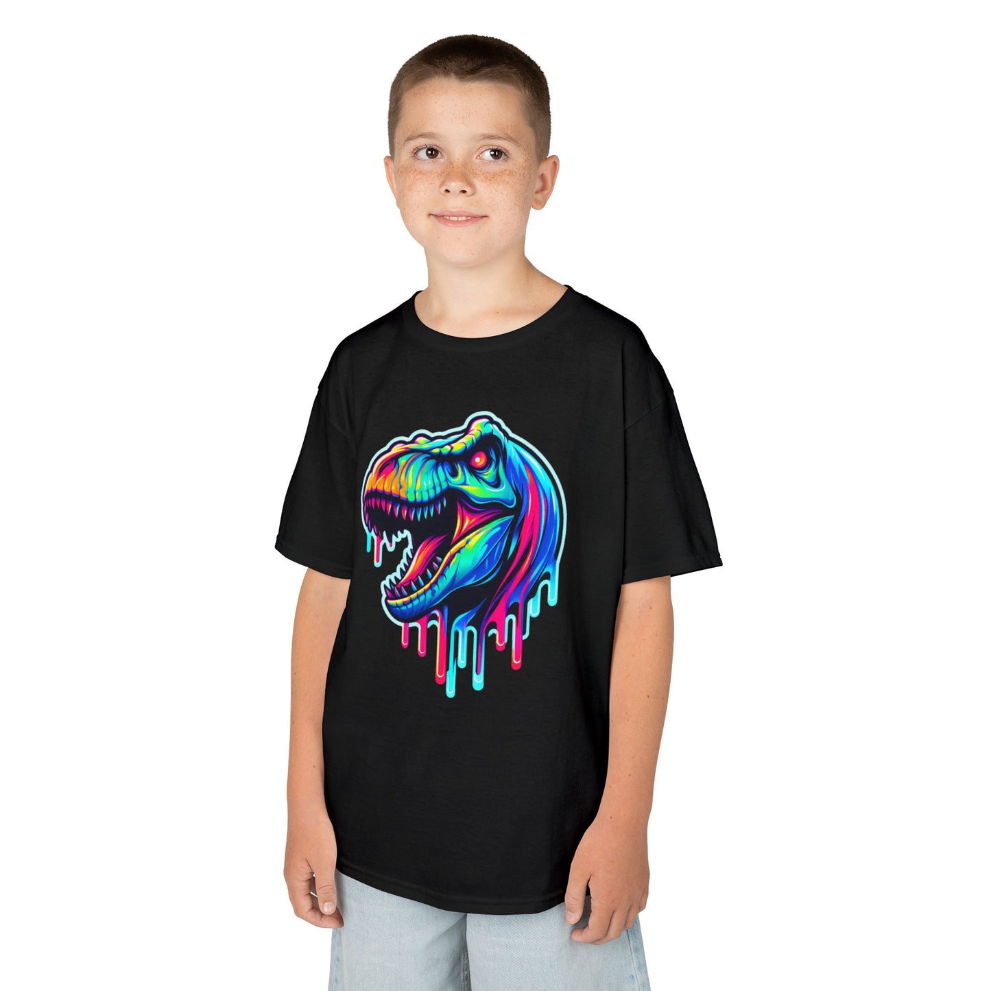 Colorful Dinosaur Kids Tee - Fun for Parties & Everyday Adventures