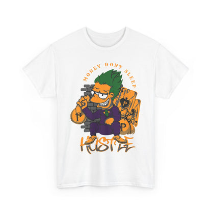 Hustle Money Don't Sleep Unisex Heavy Cotton Tee
