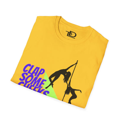Clap Some Cheeks Save a Freak T-Shirt, Fun Graphic Tee for Parties, Gift for Dancers, Unique Statement Shirt, Cool Casual Wear