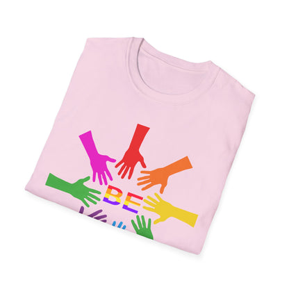Rainbow Hands Unisex T-Shirt | Be Yourself, Inclusive Apparel, Pride Clothing, Gift for Friends, LGBTQ+ Pride