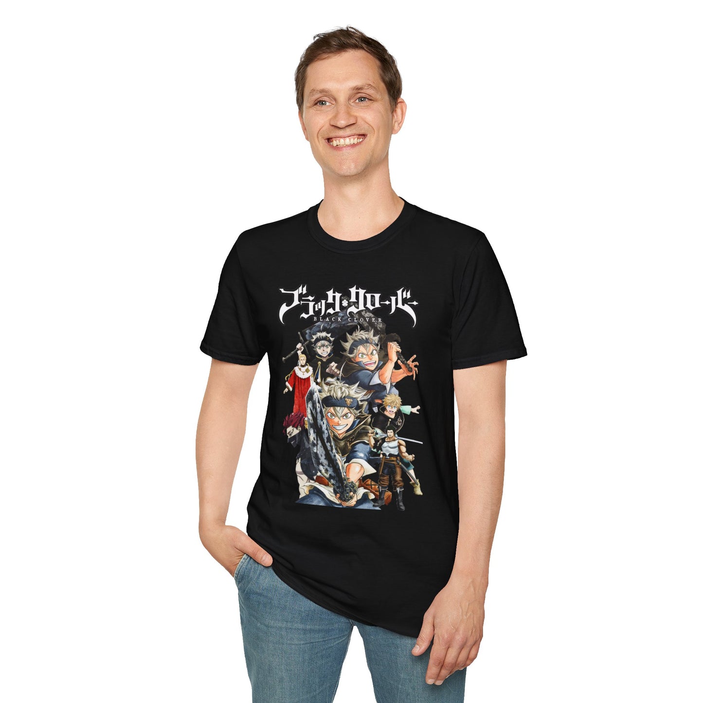 Unisex Softstyle T-Shirt - 'Create Your Own Calm' & Anime Design