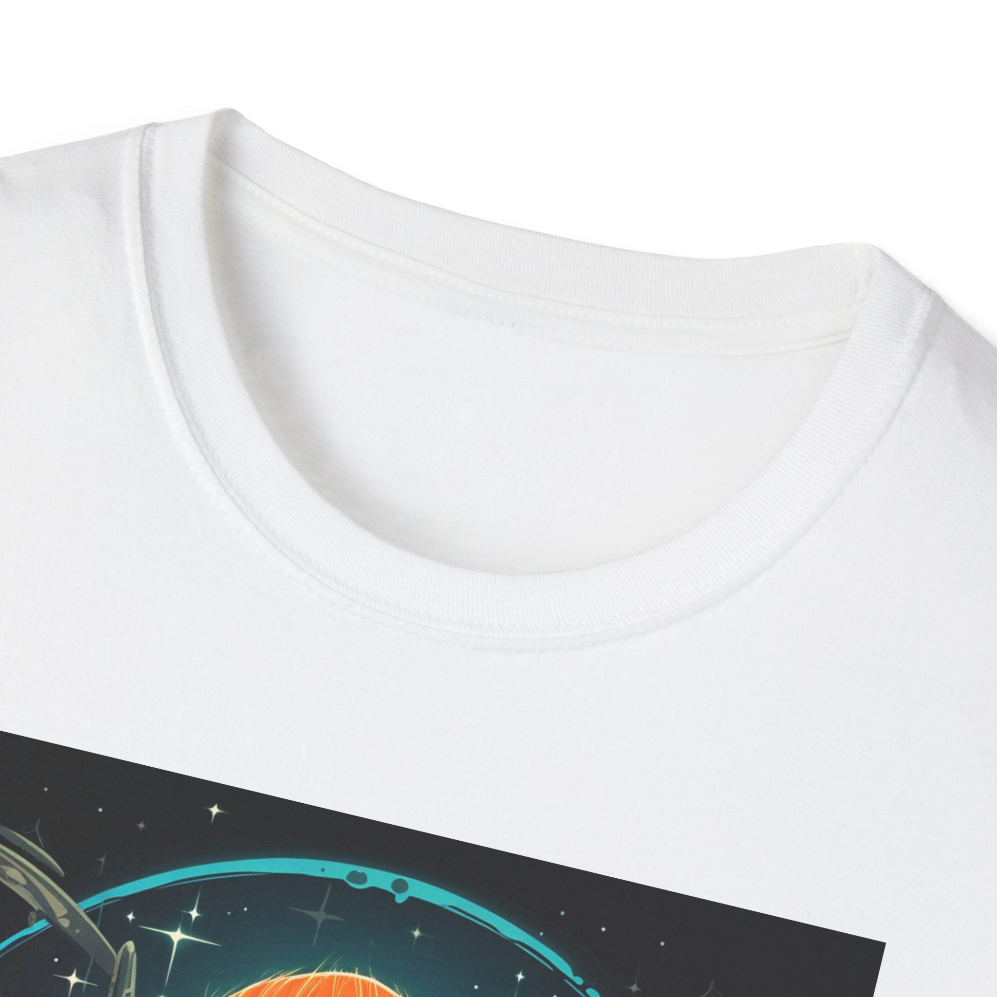 Alien Galaxy Unisex T-Shirt - Cosmic Art Design