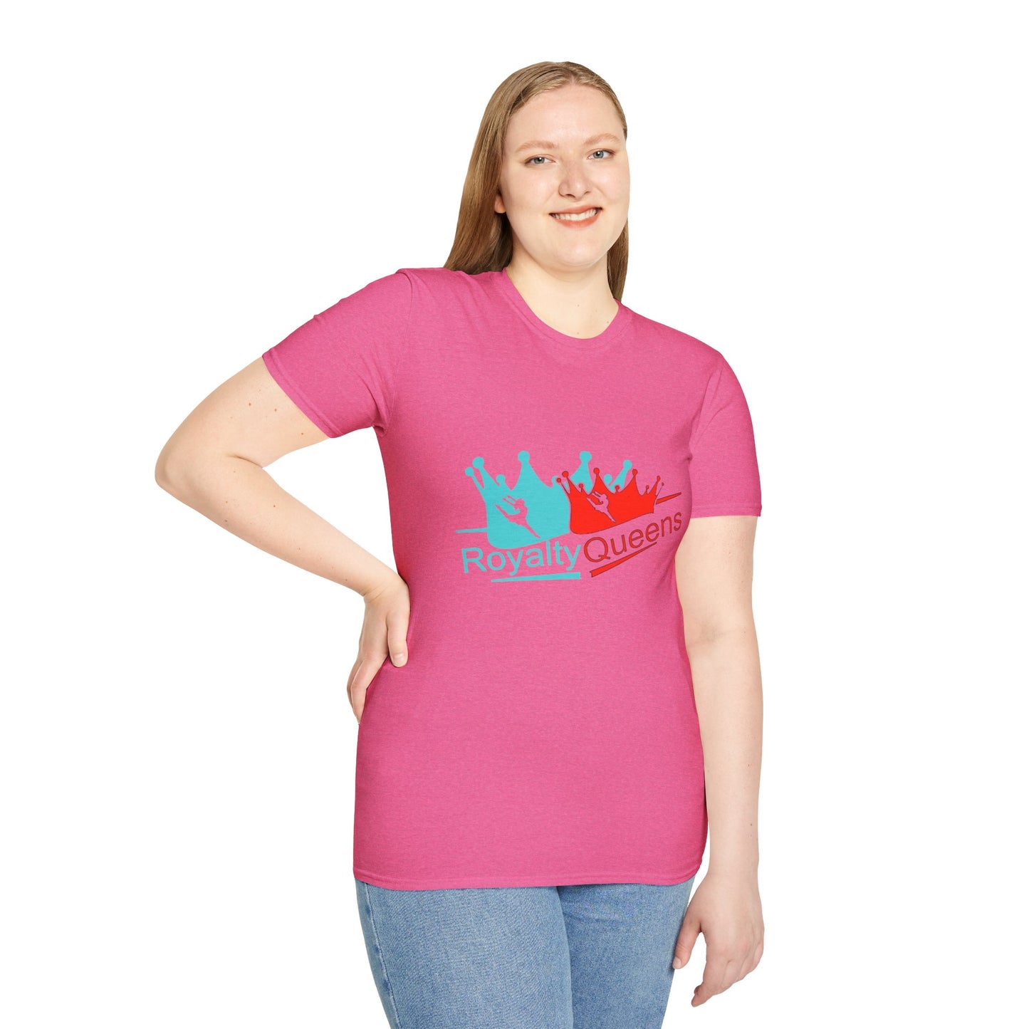 Royalty Queens Unisex Softstyle T-Shirt - Empowering Graphic Tee for Celebrations and Everyday Wear