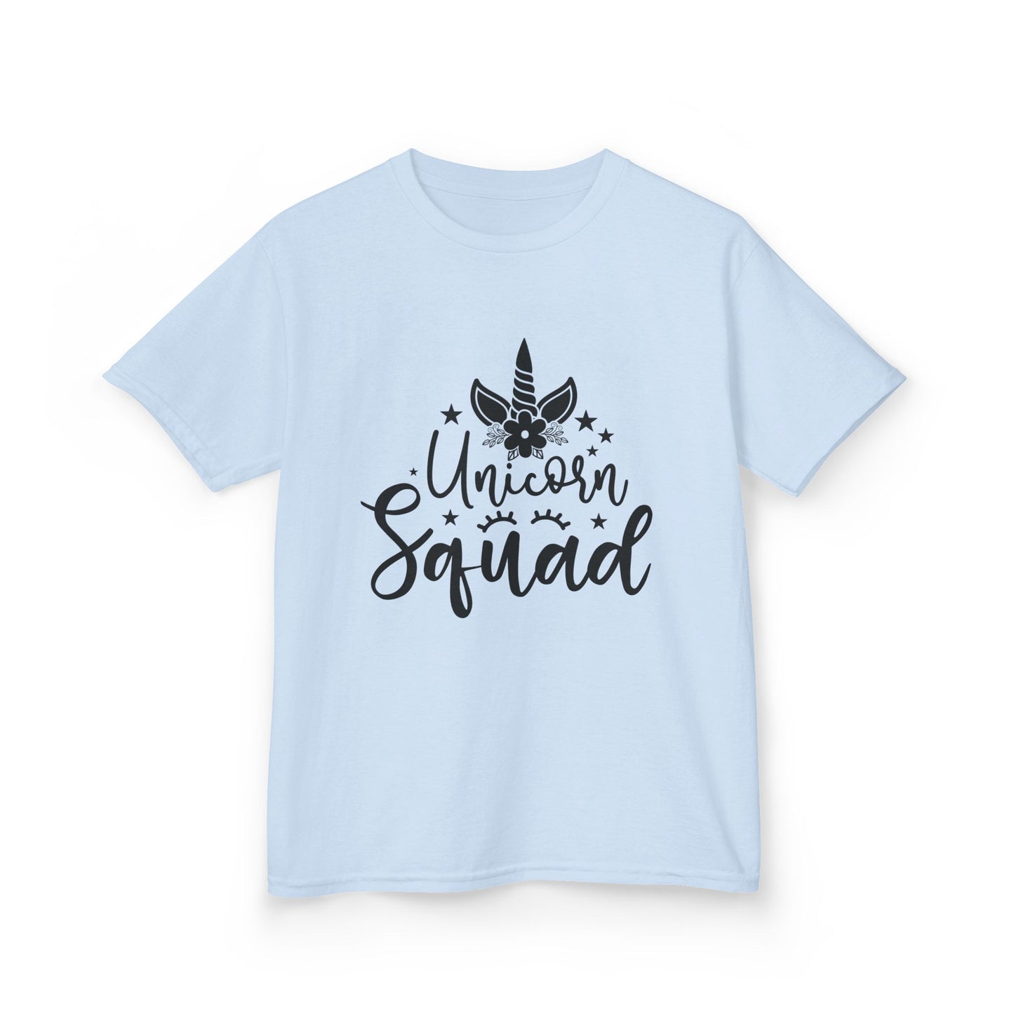 Kids Unicorn Squad Tee - Fun Lightweight Cotton Shirt for Playful Kids
